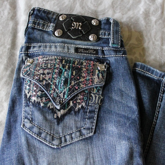 Miss Me Boot Cut Jeans - Picture 2 of 4